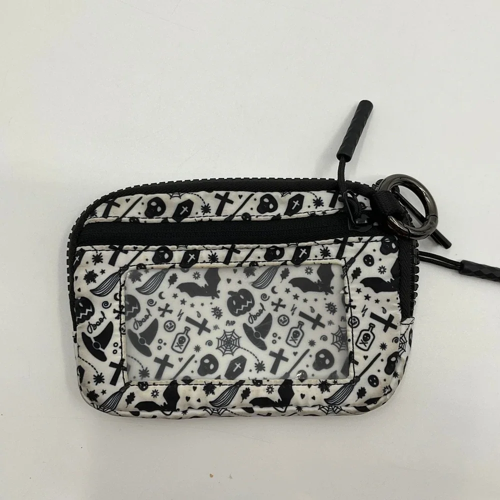 Halloween ID Pouch Wallet Small Spooky Pastel Goth Witchy Whimsigoth Edgy